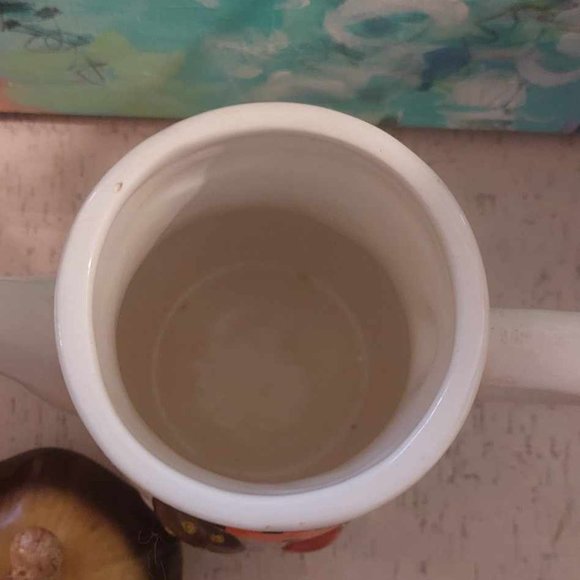 SOLD SOLD Super cute vintage 1970s  Laurentian Merry Mushroom teapot/coffee pot - Picture 7 of 10